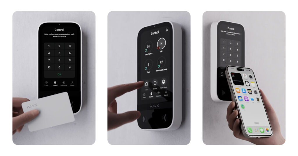 KeyPad-TouchScreen-1 Alarma para casa en Badalona - Promed Security