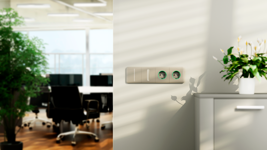 Lifestyle - Ajax LightSwitch (Dimmer) Jeweller - Set - Olive Alarma para casa en Badalona - Promed Security