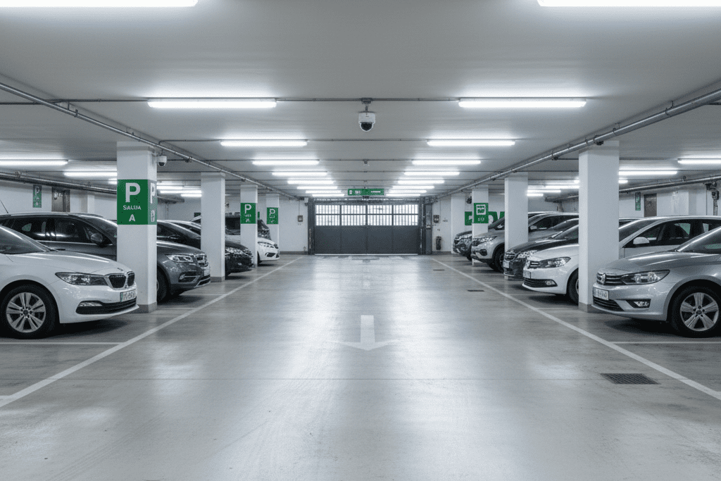 Seguridad parkings Barcelona camaras IA