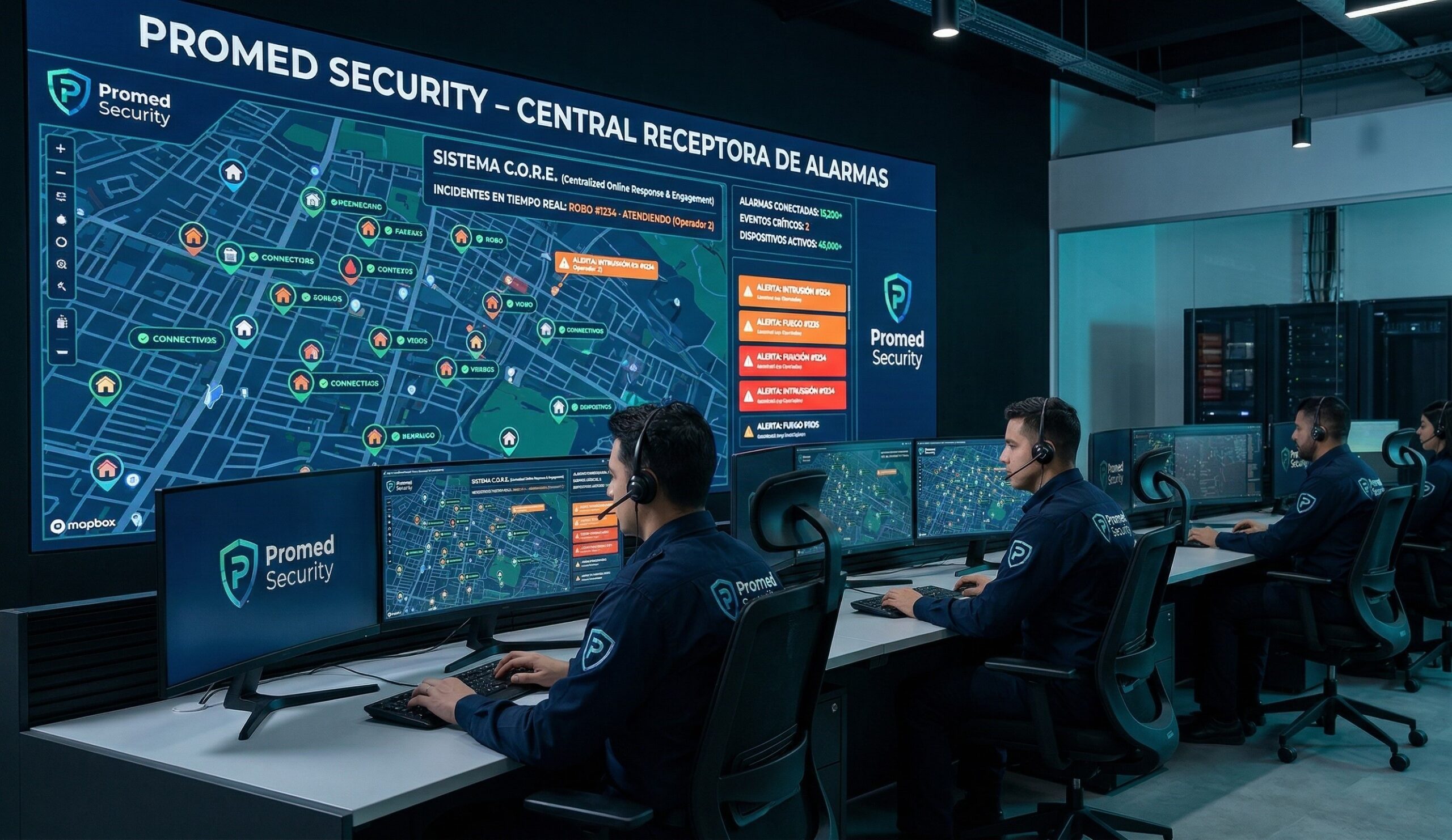 Conexion a policia alarmas en barcelona